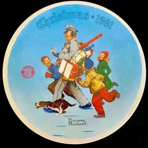 Santa’s Helper, by Norman Rockwell - Picture 1 of 2